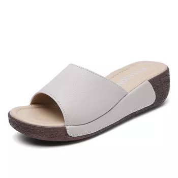 Шлепанцы женские серый Reivantix