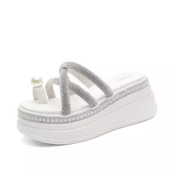 Шлепанцы женские Shangjinni, черный