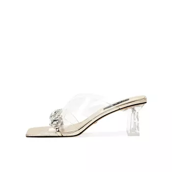 Шлепанцы женские Shesrim, золотой