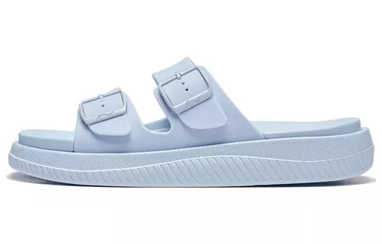 Шлепанцы женские синие Lining