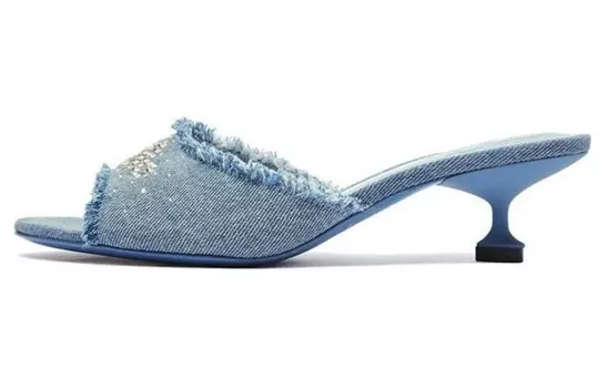 Шлепанцы женские синие Nana Jacqueline