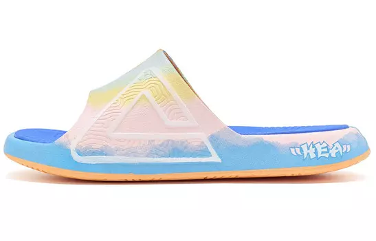 Шлепанцы женские синие Peak