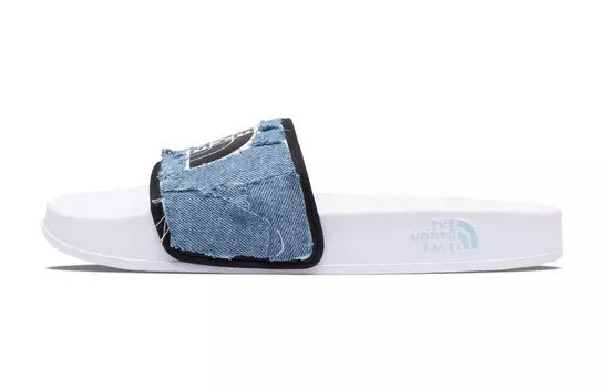 Шлепанцы женские синие The North Face