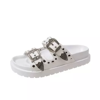 Шлепанцы женские St&Sat, белый