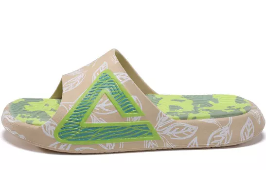 Шлепанцы женские светло-кофейные Peak