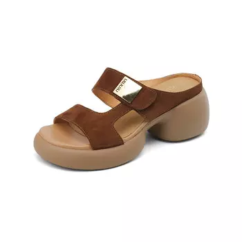 Шлепанцы женские Tataya, коричневый