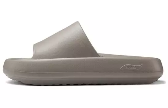 Шлепанцы женские темно-серые Skechers