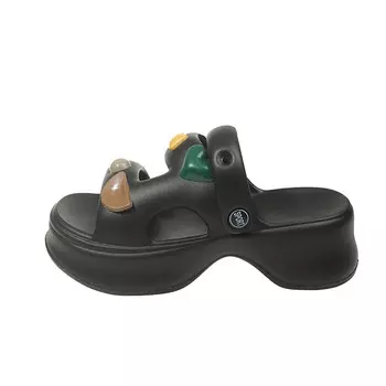 Шлепанцы женские Xmistuo, цвет 1933-3 Black