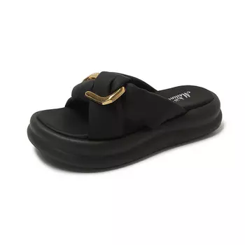 Шлепанцы женские Yalu, черный