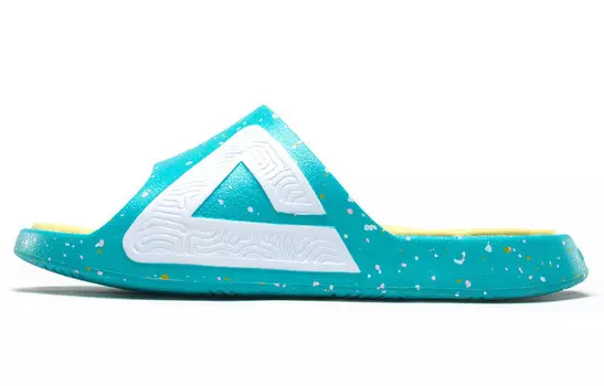 Шлепанцы женские зеленые Peak