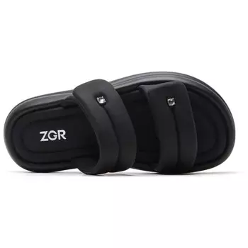 Шлепанцы женские Zgr, черный