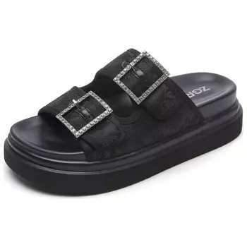 Шлепанцы женские Zgr, черный