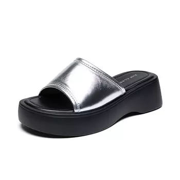 Шлепанцы женские Zhr, черный