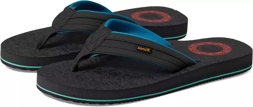 Шлепанцы Ziggy ST X Stone Brewing Sanuk, цвет Pirate Black