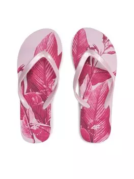 Шлепки 4F, розовый