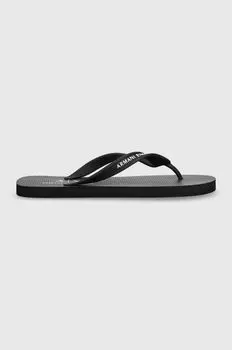 Шлепки Armani Exchange, черный