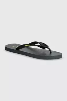 Шлепки Armani Exchange, черный