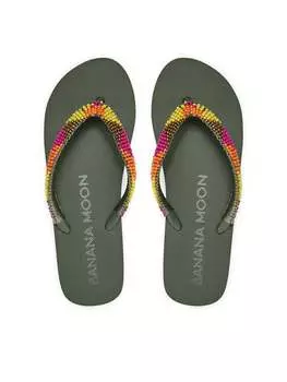 Шлепки Banana Moon, хаки