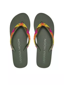 Шлепки Banana Moon, хаки