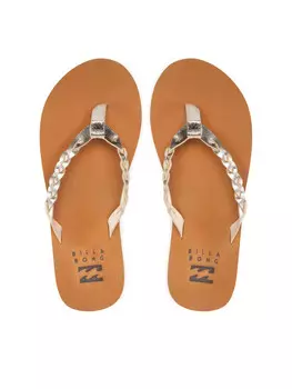 Шлепки Billabong, золотой