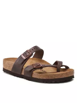 Шлепки Birkenstock, коричневый