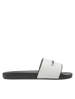Шлепки Calvin Klein Jeans Slide Institutional, белый