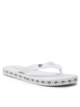 Шлепки Chiara Ferragni, белый