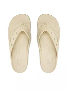 Шлепки Crocs, бежевый
