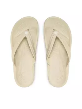 Шлепки Crocs, бежевый