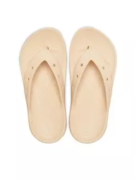 Шлепки Crocs, бежевый