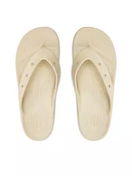 Шлепки Crocs, бежевый