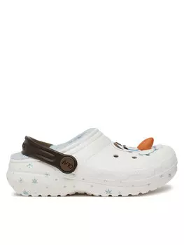 Шлепки Crocs Classic Frozen Olaf Clog Kids 210234 Blanco, белый