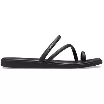 Шлепки Crocs Women's Miami Toe Loop, черный