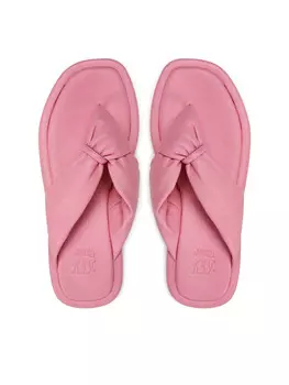 Шлепки Dune London, розовый