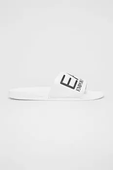 Шлепки EA7 Emporio Armani, белый