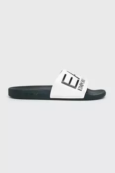 Шлепки EA7 Emporio Armani, белый