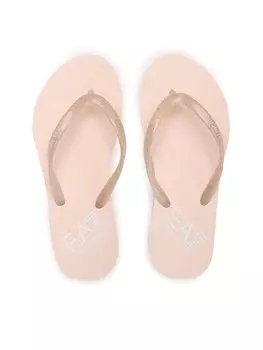 Шлепки Ea7 Emporio Armani, розовый