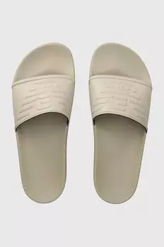 Шлепки Emporio Armani Underwear, бежевый