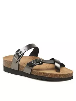 Шлепки Grnland, серый