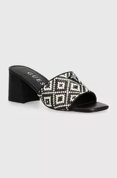 Шлепки Guess, черный