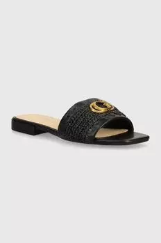 Шлепки Guess, черный
