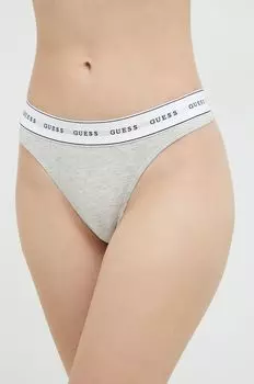 Шлепки Guess, серый