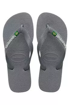Шлепки Havaianas, серый