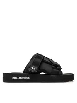 Шлепки KARL LAGERFELD, черный