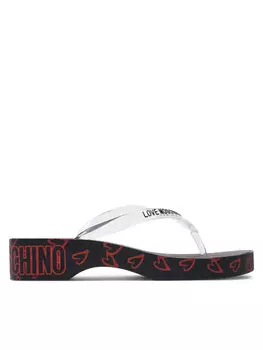 Шлепки Love Moschino, черный