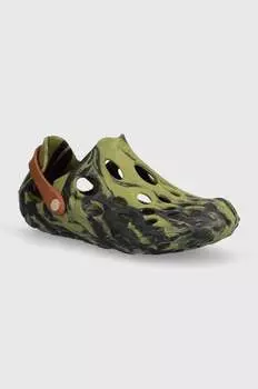 Шлепки Merrell, зеленый
