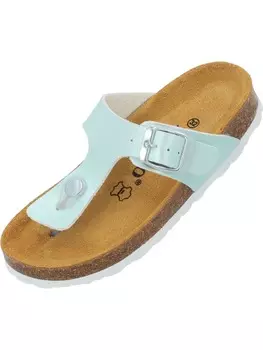 Шлепки palado, цвет hellgrn metallic