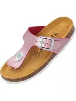 Шлепки palado, цвет pink metallic