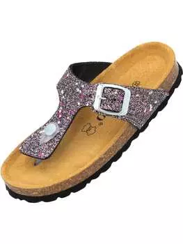 Шлепки palado, цвет violett glitter