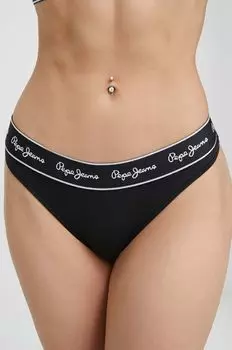 Шлепки Pepe Jeans, черный
